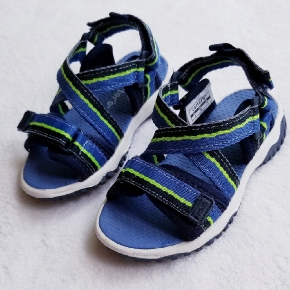 CARTER'S Blue Strap Sandals - Picture 2 of 3